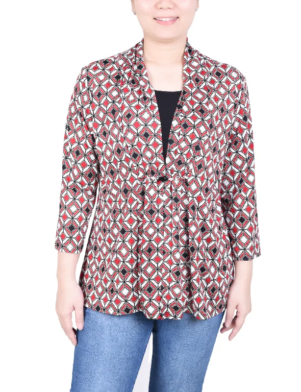 Jester Red Ivory Geo