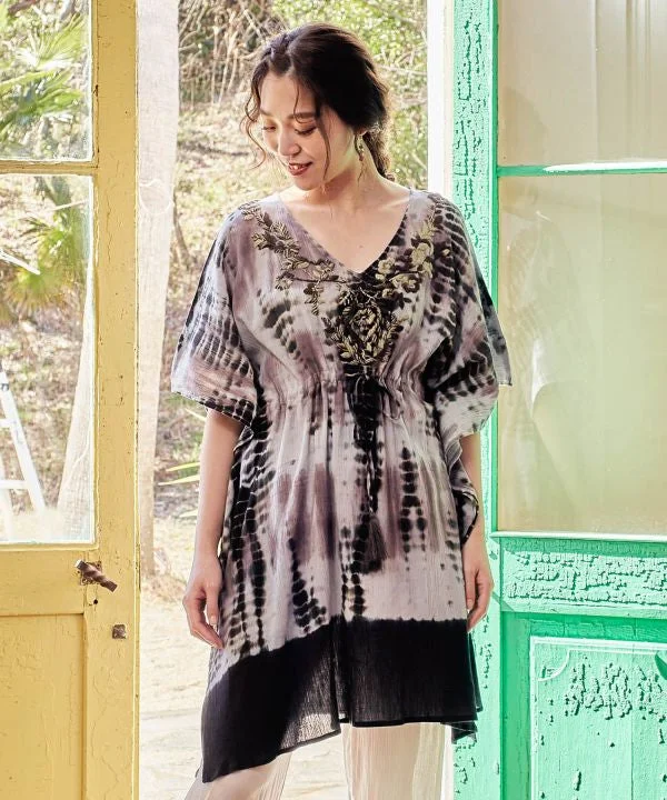 Tie Dye Poncho Top garde