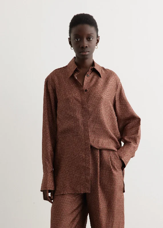 Linka Silk Shirt Sustainable Organic