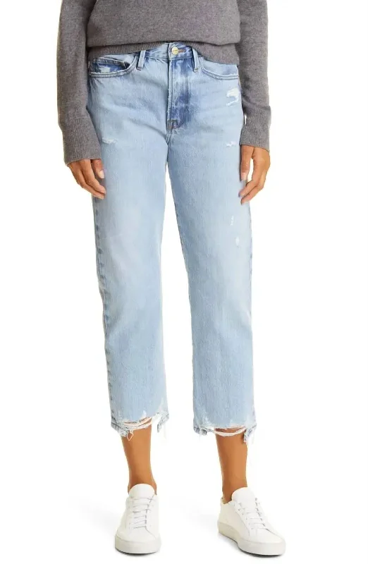 Le Piper Cropped Jeans In Clash