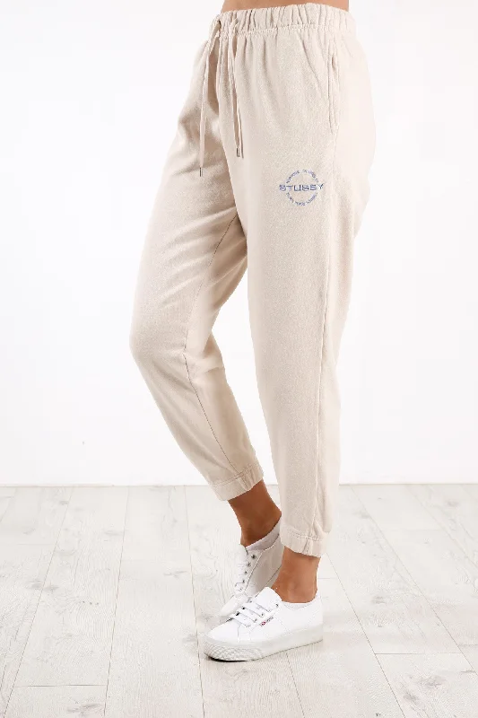 City Circle Trackpant White Sand