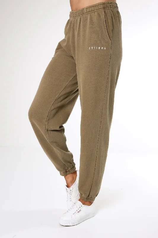 Minimal Thrills Track Pant Moss