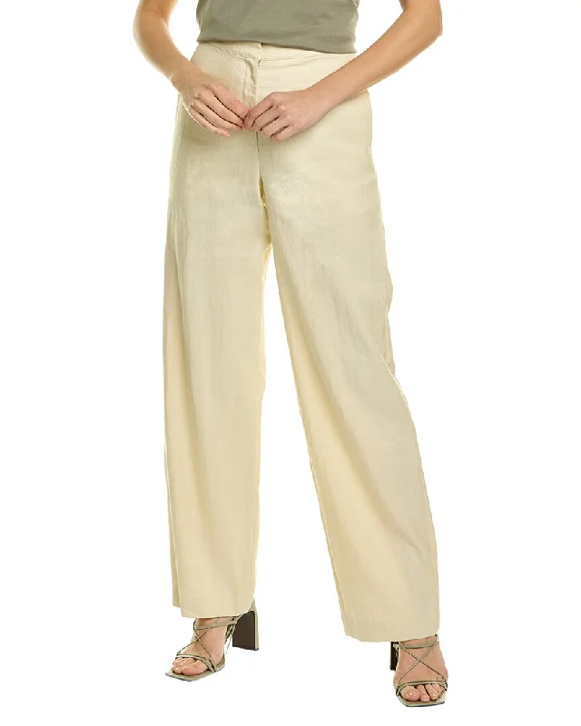 Theory Clean Linen Blend Trouser