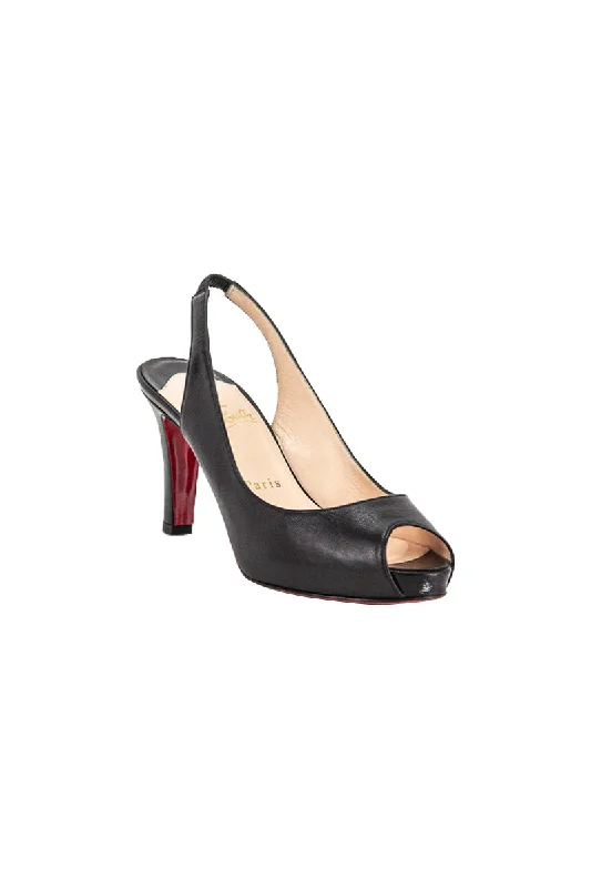 Christian Louboutin Peep Toe Pumps