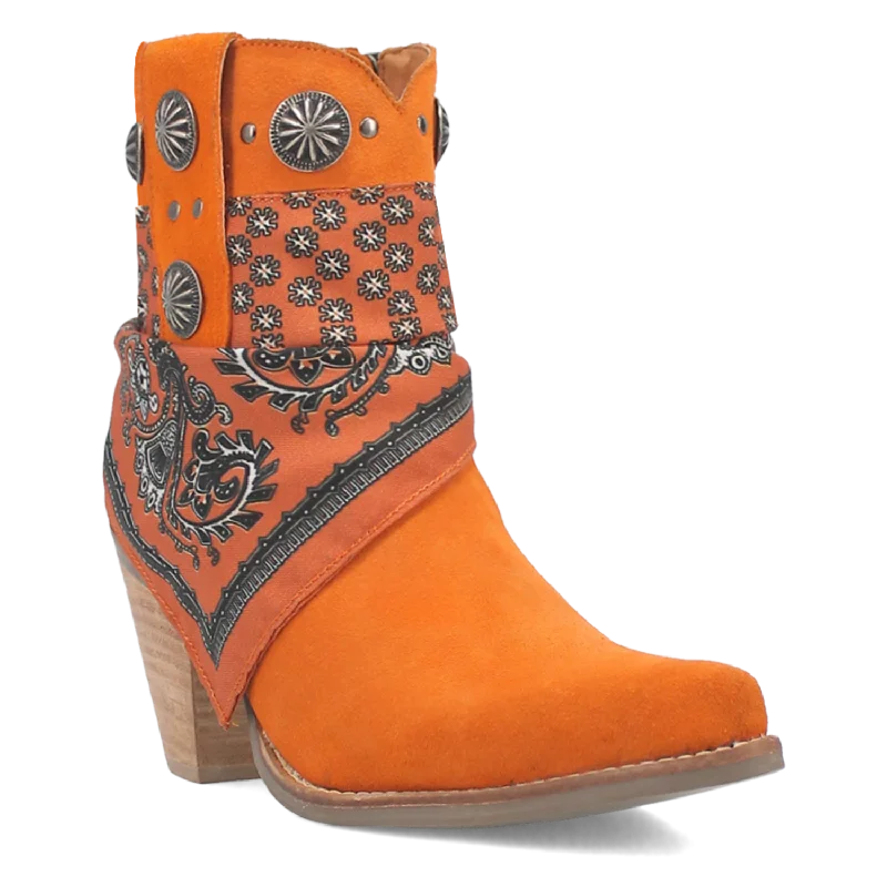 Online Exclusive | Dingo | Bandida Leather Boot in Orange **PREORDER