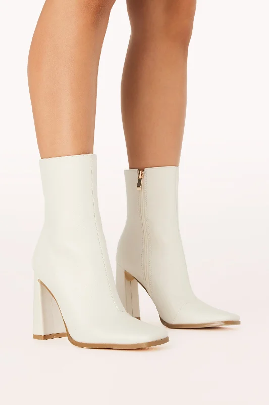 Quada Booties - Ivory